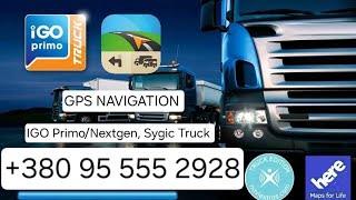 TOP Navigation software for Truck and Car in 2024! Sygic, IGO Primo / Nextgen 2023 Q4!