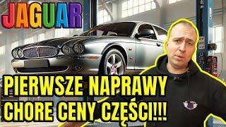 PIERWSZE NAPRAWY JAGUARA XJR 4.2SC, BARDZO SKOMPLIKOWANY SERWIS I WYSOKIE CENY CZĘŚCI!!!