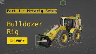 How to Rig a Bulldozer (for Animation in Blender) #part1