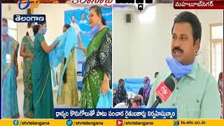 Interview With Mahabubnagar DRDA PD Venkat Reddy over mask manufacturing