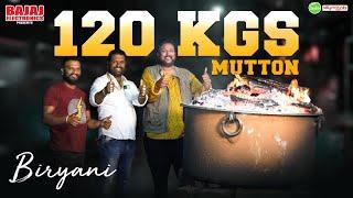 4 AM 120 Kgs Mutton Biryani Making | Akshay Dum Biryani | Mutton Biryani | Street Byte | Silly Monks