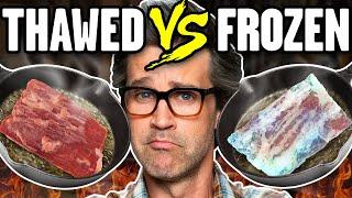 Cooked From Thawed vs Frozen Taste Test