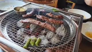  Премиальная мраморная говядина ХАНУ в Ю.Корее / Premium Hanwoo Beef in South Korea / 한우 정육식당 .