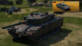 War Thunder Mobile | Leopard 2A4 platoon gameplay