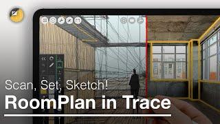 Scan, Set, Sketch! RoomPlan in Morpholio Trace for Architecture & Interior Design