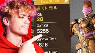The Most AGGRESSIVE Bangalore in Apex Mobile! 5200+ Damage in Ranked!