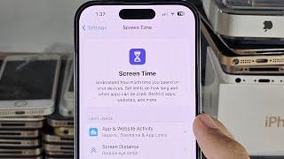 How To Turn Off Screen Time iOS 17