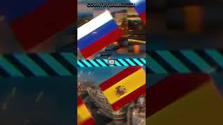 Russia vs Spain #shorts #country #russia #spain #countrycomparision #viral #vs #countries