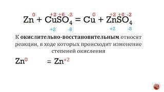 8 класс Окислительно восстановительные реакции
