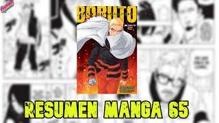 Boruto manga capítulo 65: Momoshiki vs Code // NARUTO Y SHIKAMARU LLEGAN!!!