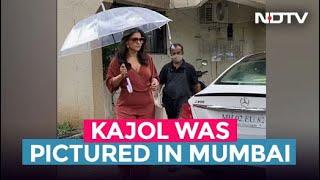 Kajol Spotted In Mumbai