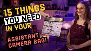 How to Be a CAMERA Assistant (1st AC Kit + Tips: BEST Gear to Have in Your AC BAG)