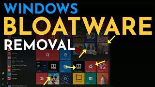 How to Remove Bloatware From Windows 10 (2021)| Windows 10 Debloater