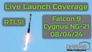 Live Coverage: SpaceX Falcon 9 Cygnus NG-21 Launch w/ RTLS | Space Coast, FL