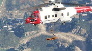 Helicopter Rescue - Roleplay Usage Demonstration - FiveM Resource [Standalone/QBCore/ESX/vRP]