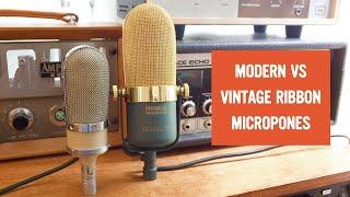 Modern Vs Vintage Ribbon Microphones