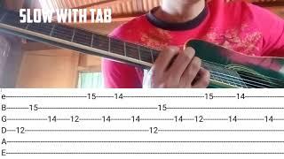 sweet child of mind intro with tabs cover parrilla junry