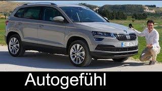 Skoda Karoq FULL REVIEW test 1.5 TSI Style all-new SUV neu - Autogefühl