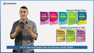 K BOOK 다락원 베스트셀러 DARAKWON Korean Made Easy, Korean Grammar in Use (English ver.)