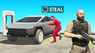 I STOLE A TESLA From Elon Musk! (GTA 5 RP)