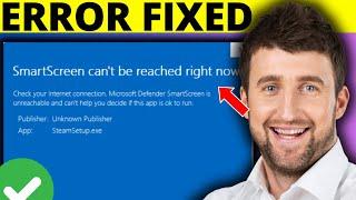 Fix SmartScreen Can't be Reached Right Now | Disable SmartScreen