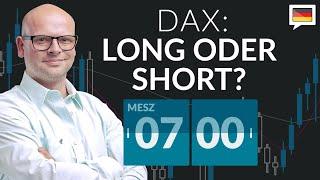 Grundidee der Vorwoche bleibt bestehen - "DAX Long oder Short?" - 02.07.2024
