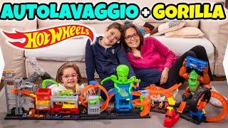 AUTOLAVAGGIO della PIOVRA HOT WHEELS Cambia Colore e GORILLA Velenoso