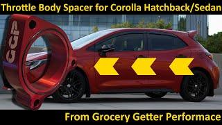 Grocery Getter Performance Throttle Body Spacer E210 Corolla Install