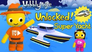 WE UNLOCKED THE SUPER YACHT IN WOBBLY LIFE 