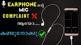 how to repair earphone mic at home | Repair in malayalam | Sonal Sajith