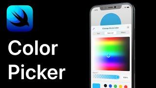 SwiftUI ColorPicker | iOS 14 | Xcode 12.4