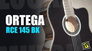 Ortega RCE145BK - обзор классической гитары