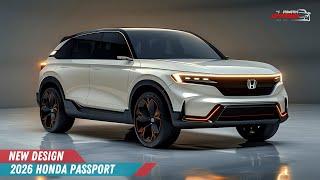 2026 Honda Passport enthüllt: Das Offroad-Biest mit einer Luxuswendung!