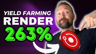 263% a year Yield Farming RENDER | Crypto Passive Income