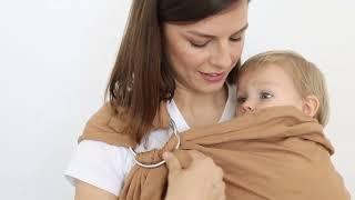 Cómo Portear a tu hij@ toddler con la Bandolera Boba Ring Sling  | Tutorial Completo