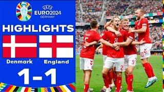 Danimarca - Inghilterra 1-1: gol e highlights euro 2024