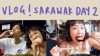 SARAWAK DAY 2 with Zermatt Neo | MY TOP FOOD SPOT IN KUCHING + NIGHT MARKET & BEHIND THE SCENES