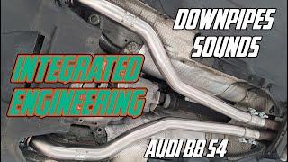 Integrated Engineering Downpipes Sounds - Audi B8 S4