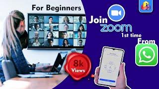How to join Zoom meeting first time from WhatsApp link