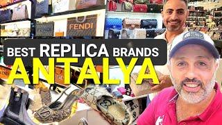 ANTALYA TURKEY, BEST FAKE BRANDS SHOES & BAGS WINTER COLLECTION