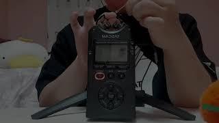 ASMR 타스캠 만지고 긁기 / 타스캠터칭 / TASCAM TOUCHING(NO TALKING)