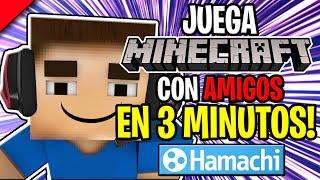 Como JUGAR MINECRAFT con un AMIGO con HAMACHI (Rápido y Fácil) l TUTORIAL 2020