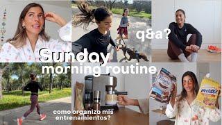 Running morning routine‍️ + q&a deporte + como organizo mis entrenamientos