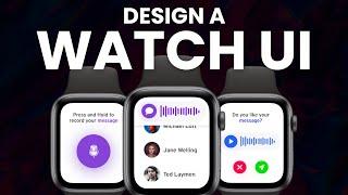Design A Watch UI | Live Design Stream