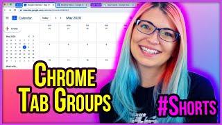 #shorts How To Organize Google Chrome Tabs Into Groups