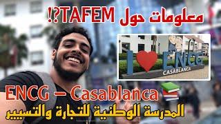 أجي تشوف معي ENCG CASA| معلومات حول TAFEM