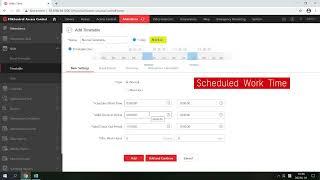 How to Configure Normal Timetable and Normal Shift on HikCentral Access Control