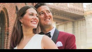 New York Wedding Cinematic Video Brooklyn Bridge Videographer NYC Engagement Manhattan Bridge