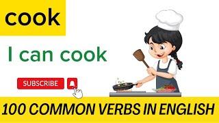 100 Common Verbs in English || English Listening and Speaking Practice || English Learning