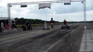 ACAB 2013 Yamaha Raptor 700 VS. Triton 450 Supermoto